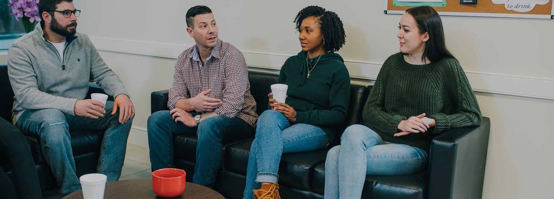 Family talking at The Counseling Center near 