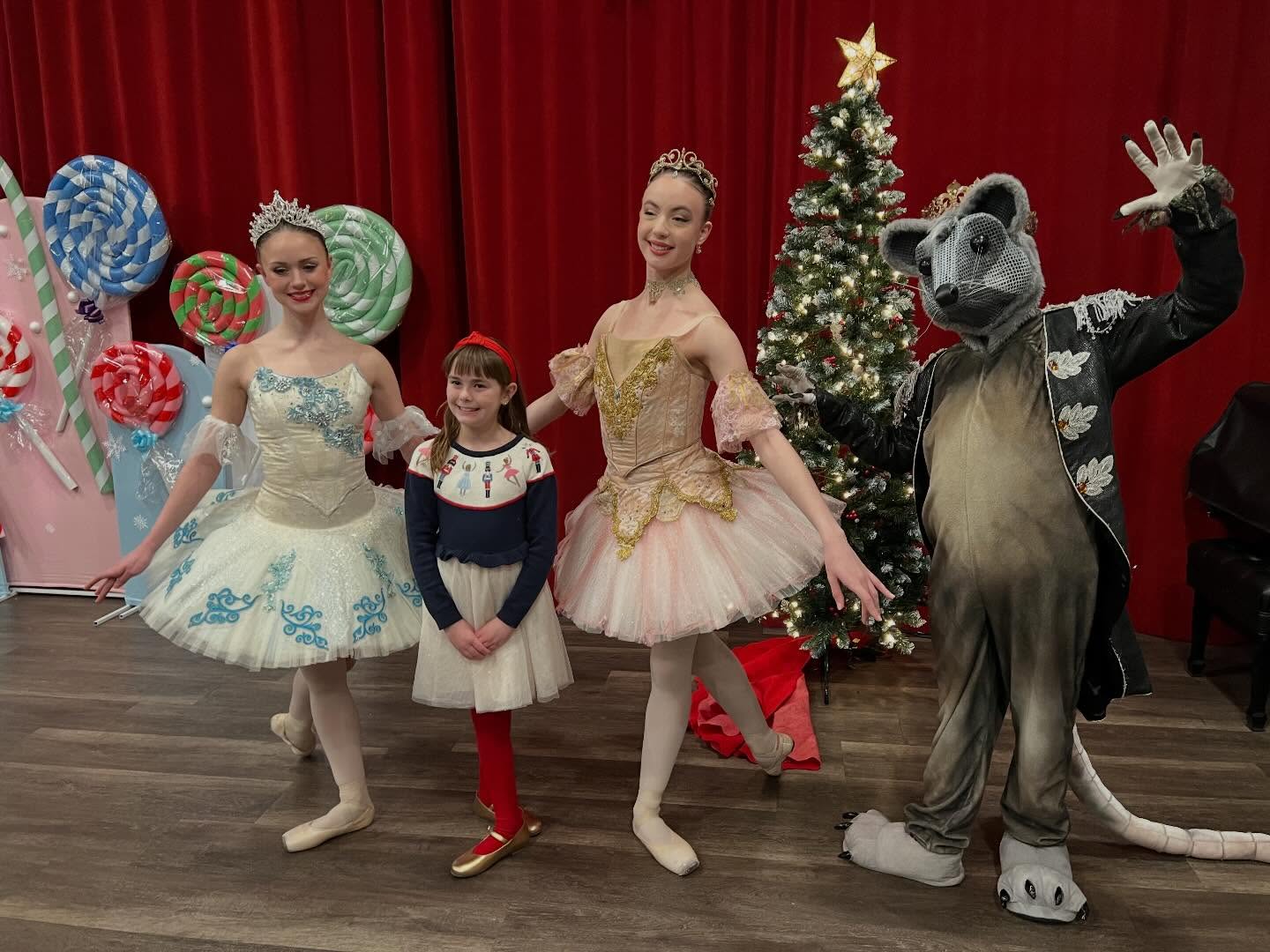 May be an image of dancing, costume and text