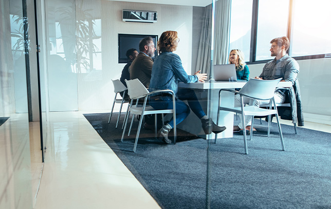 conference room meeting group