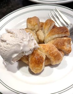 Pastry Wrapped Apple Slices