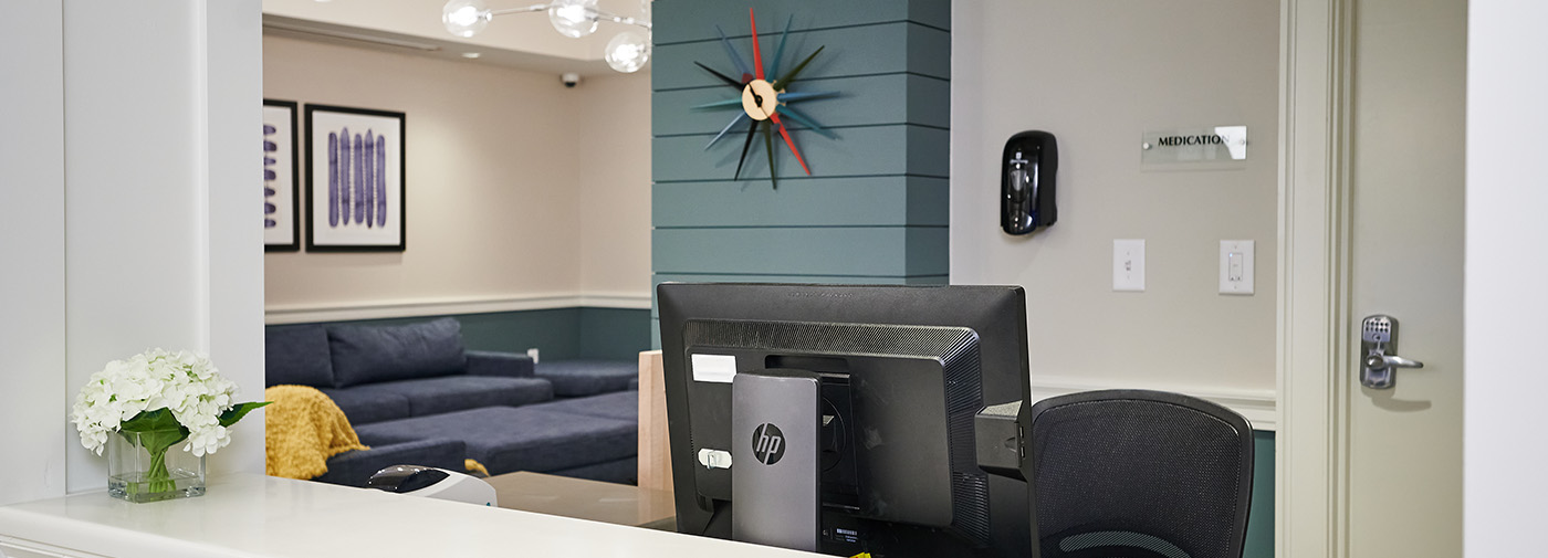 Interior of the Atlanta GA front desk location