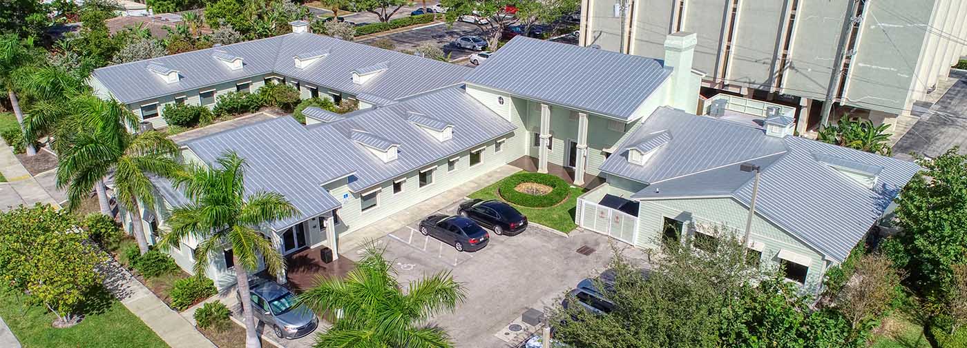 bird eye view of the fort lauderdale sunrise detox center